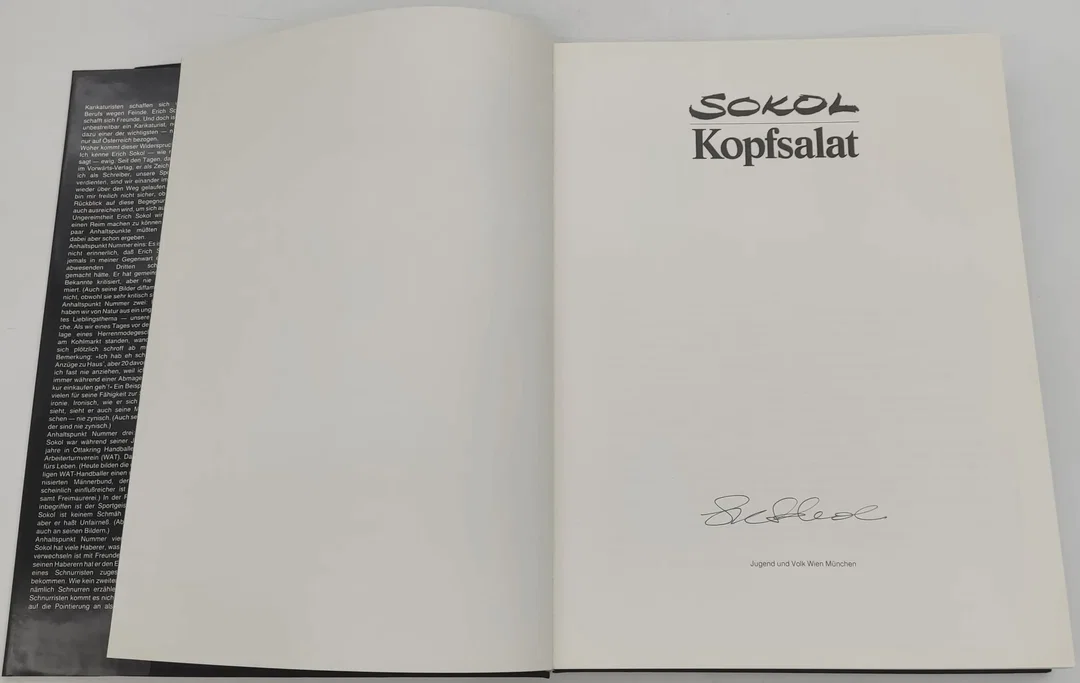 Buch/Bildband Kopfsalat von Sokol 1987 – Bild 3