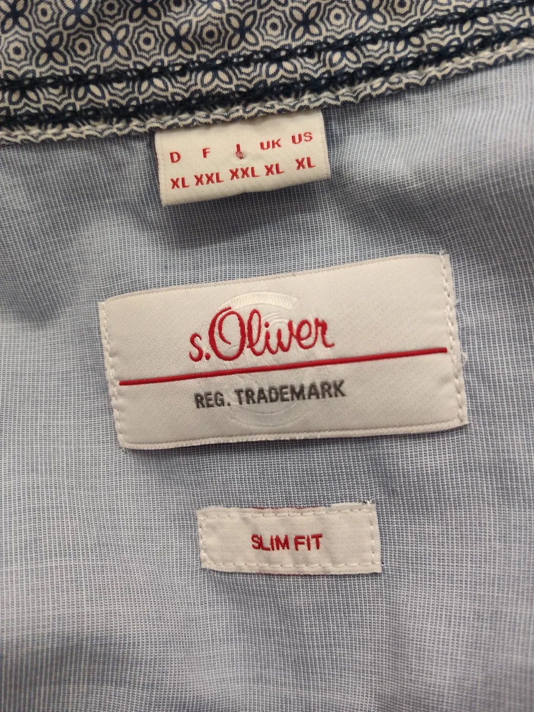 Hemd s.Oliver Unifarben XL | Sommer-Casual – Bild 4