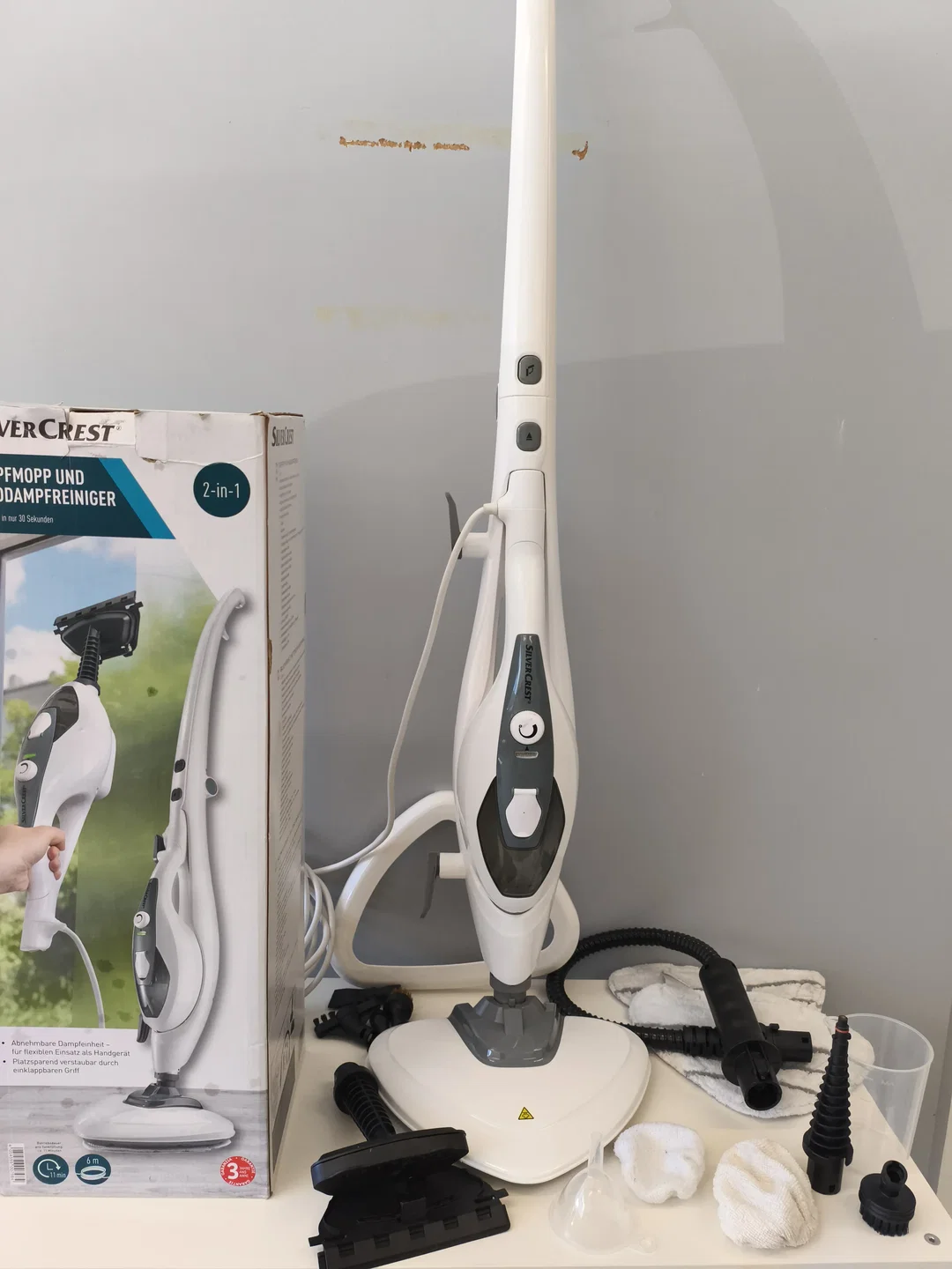 SilverCrest, 2in1 Dampfmopp und Handdampfreiniger - Bild 1