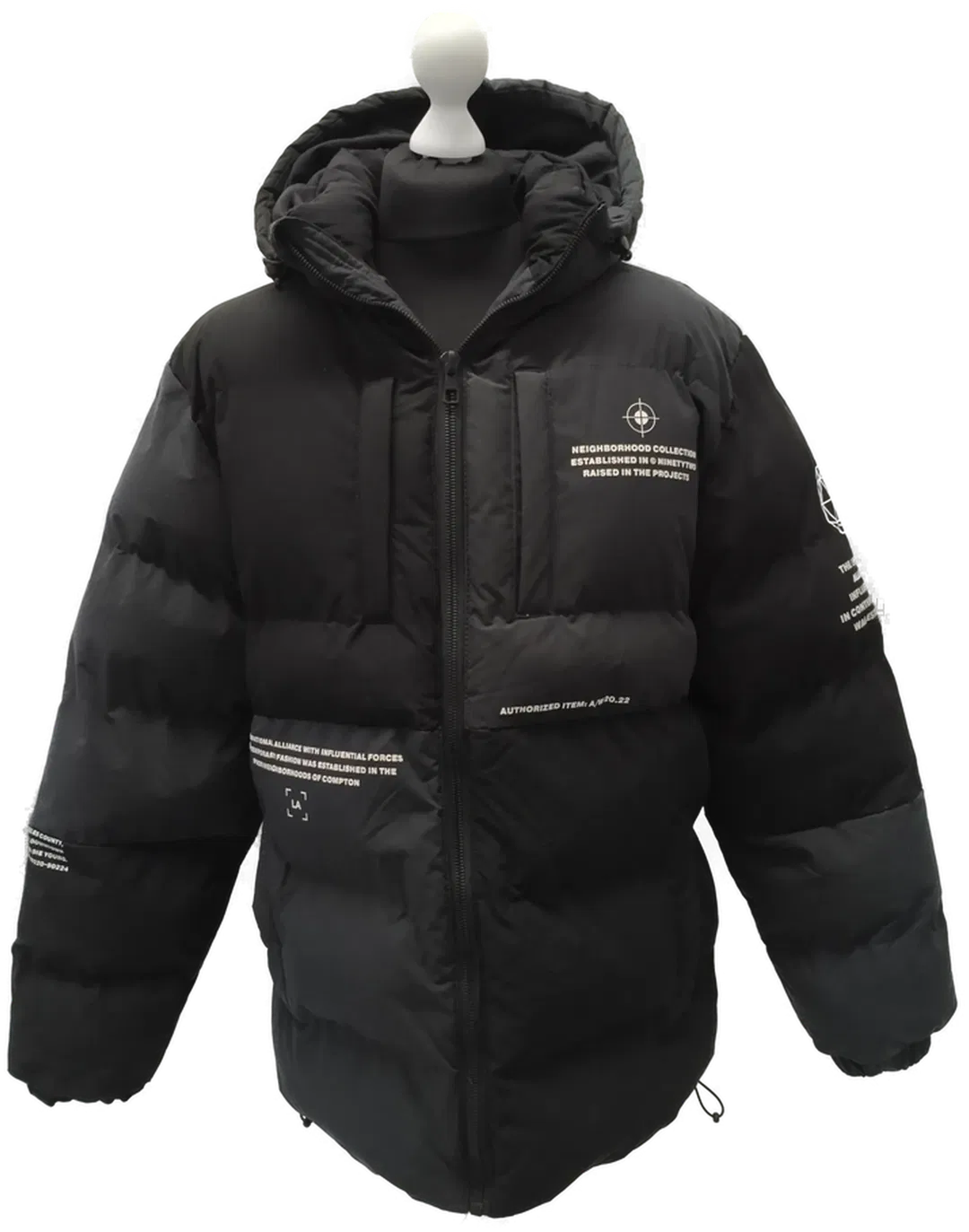 Anorak, Winterjacke Herren, Black Squad, Gr. XL - Bild 1