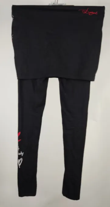 Desigual - modische Damenleggins mit Überrock Gr. S  – Bild 2