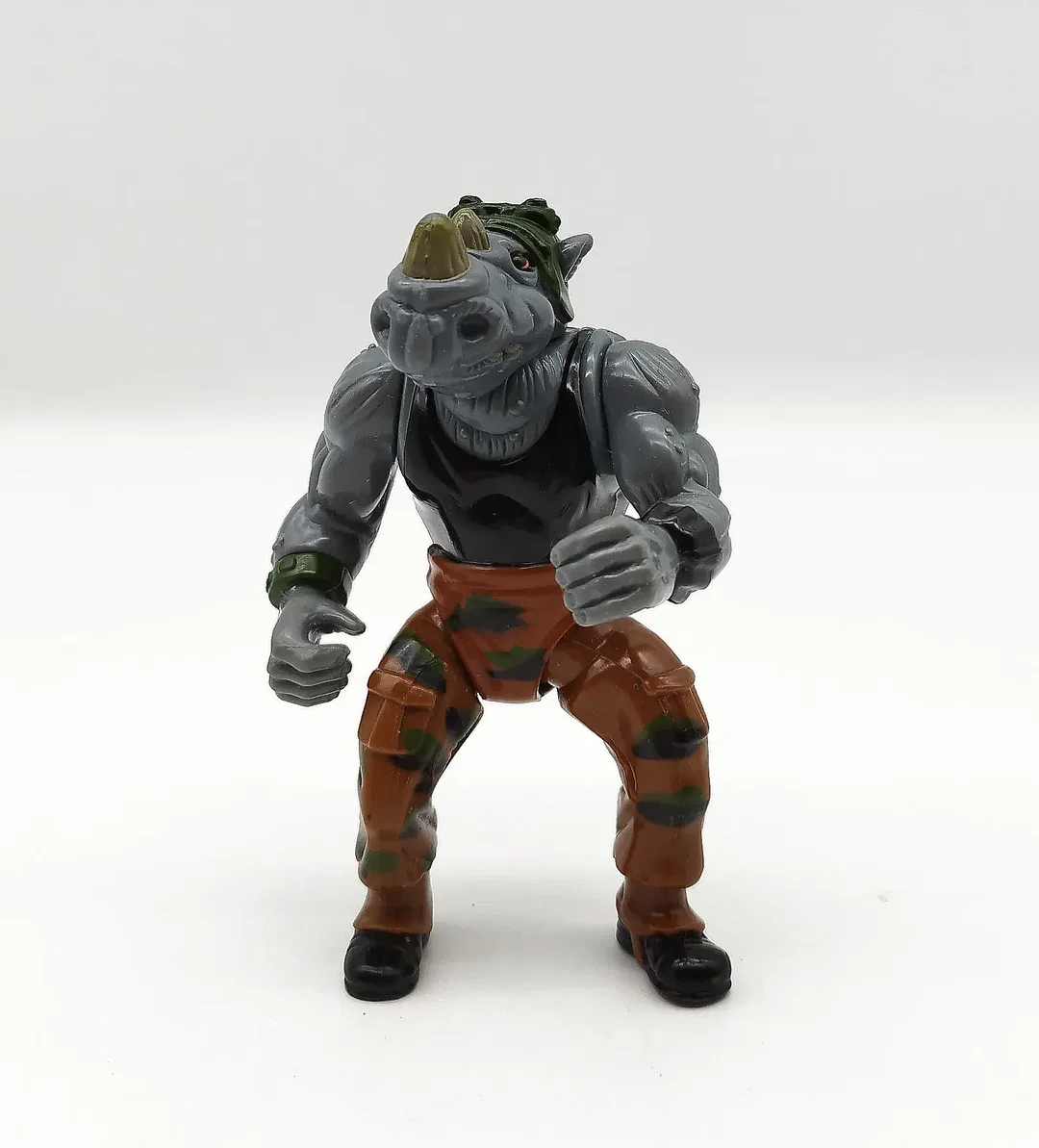 Vintage Actionfigur Mutant Ninja Turtles Rocksteady | Gut Erhalten - Bild 1