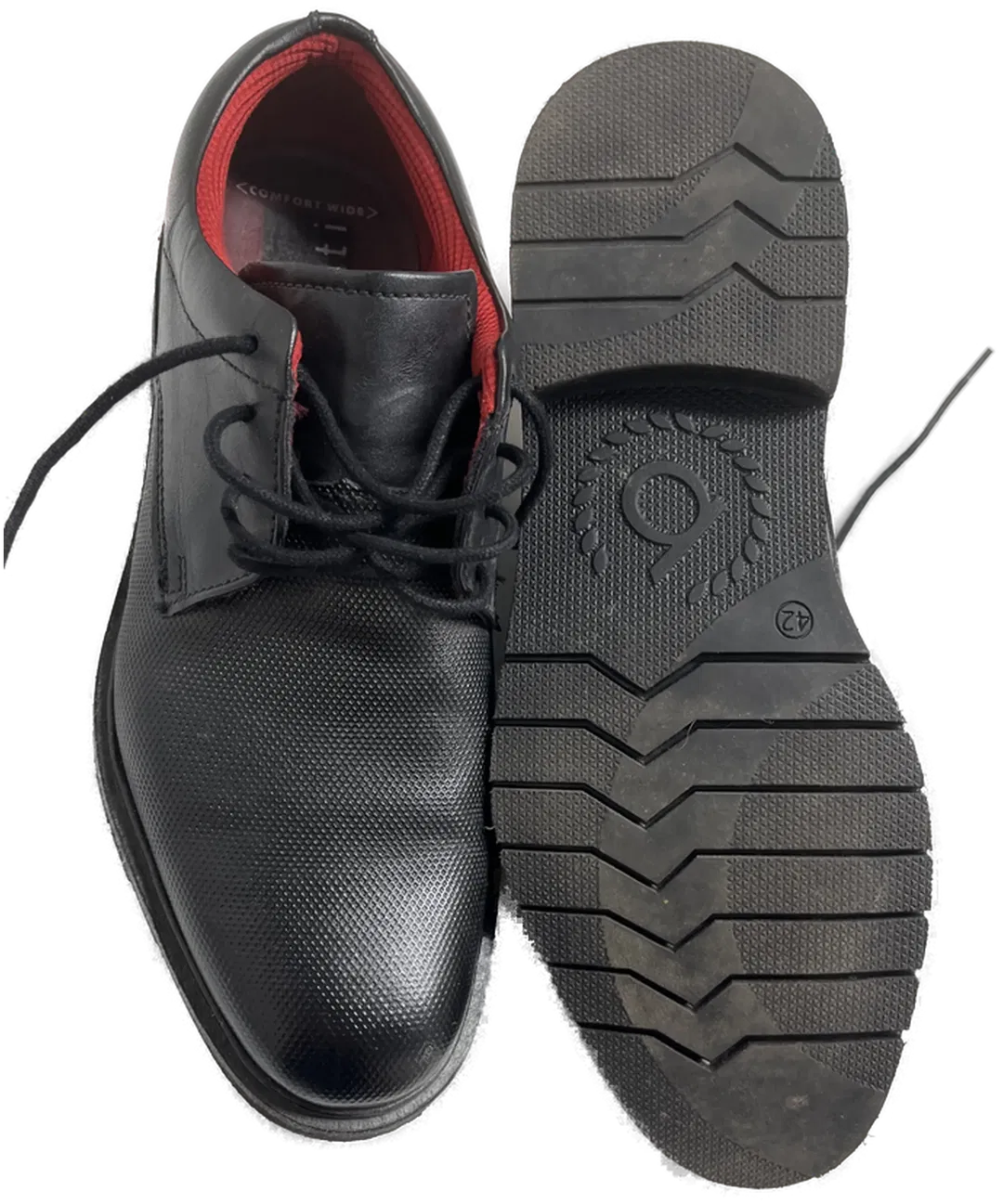 Bugatti Herrenschuh Gr. 42 Comfort, Neuwertig, Leder - Bild 1