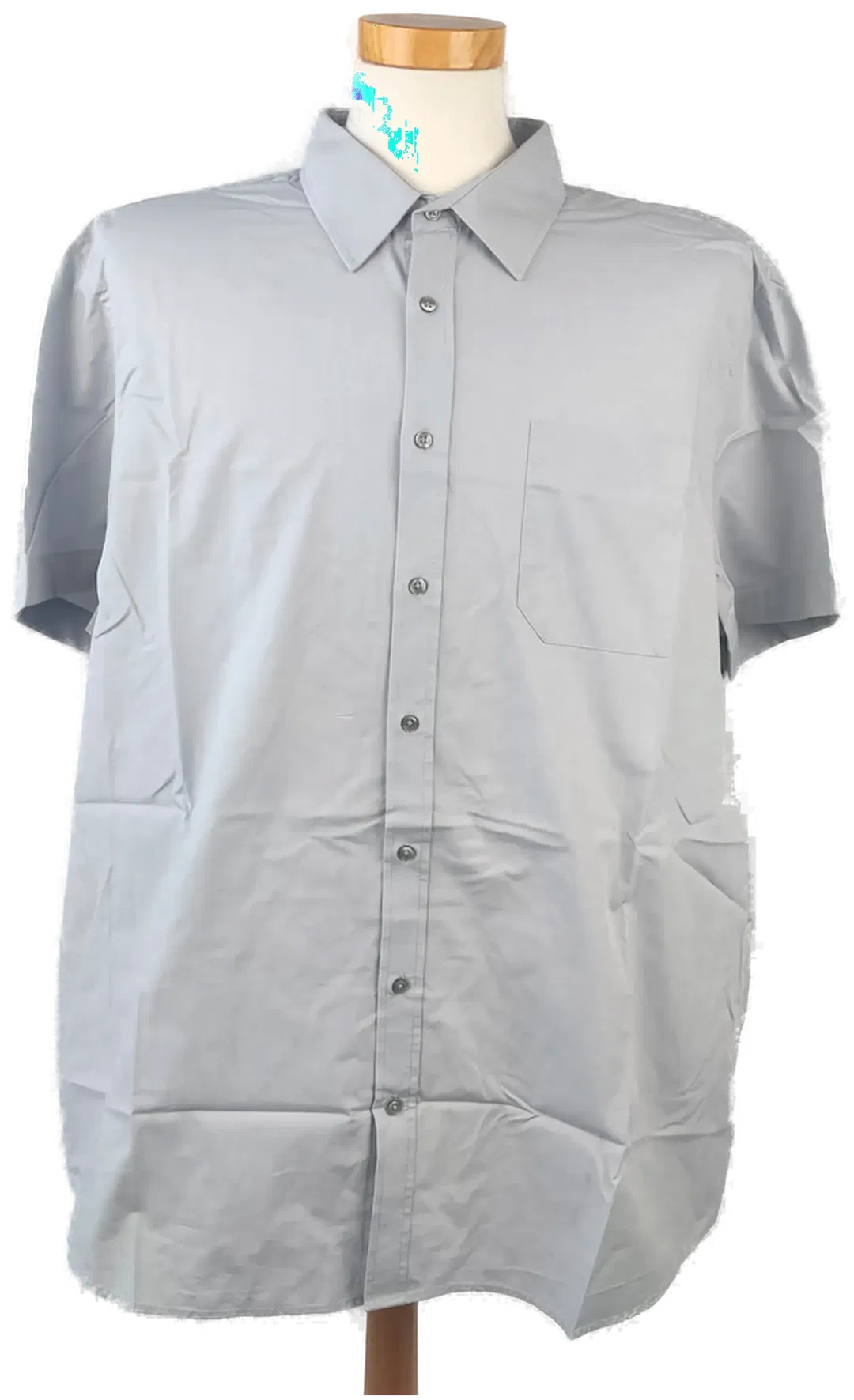 CANDA von C&A Herrenhemd langarm, hellgrau - Gr. XXL 45-46 - Bild 1