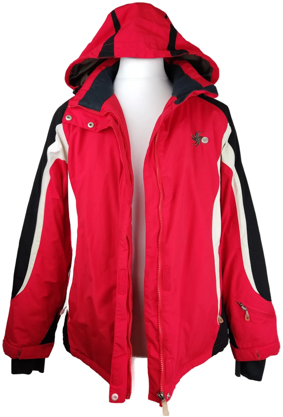 Damen Skijacke Sonstige Gr. 46 | Gestreifter Pisten-Begleiter – Bild 2