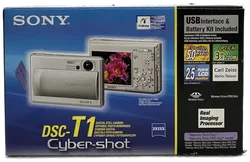 Sony Cyber-shot DSC-T1 Digitalkamera mit original Unterwassergehäuse und Zubehör – Vorschau 2