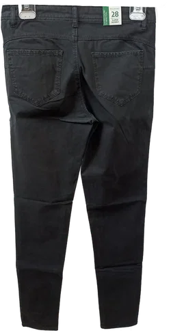 United Colors of Benetton Damen Jeans schwarz Gr. 28 - Bild 2