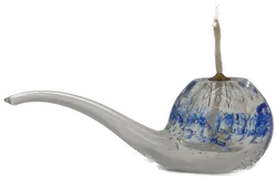 Öllampe Glas in Pfeifenform - Bild 1