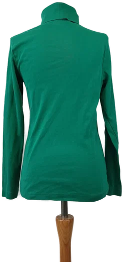 Q/S Damen Rollkragenshirt, grün - Gr. L - Bild 3