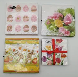 4er SET Servietten - Ostern / Originalverpackt – Vorschau 2