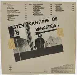 Vinyl LP - Bettina Wegner Lieder - Traurig bin ich sowieso  - Bild 2