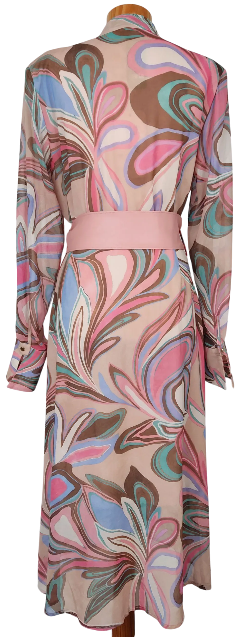 Maryley Damen Maxikleid, rosa - Gr. S  – Bild 2