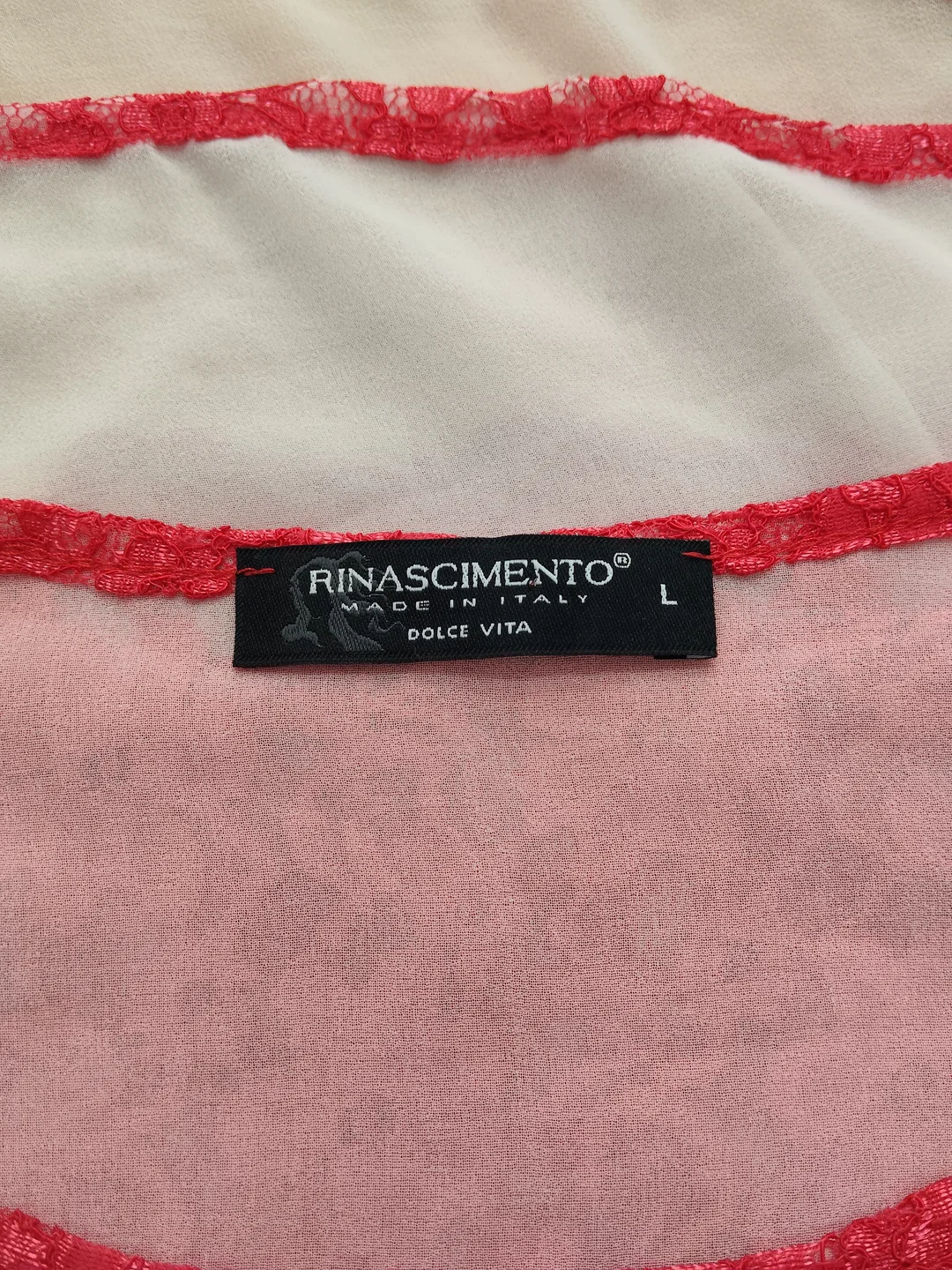 Damen Top Sonstige Gr.42 Polyamid Unifarben | Festlich Elegant – Bild 5