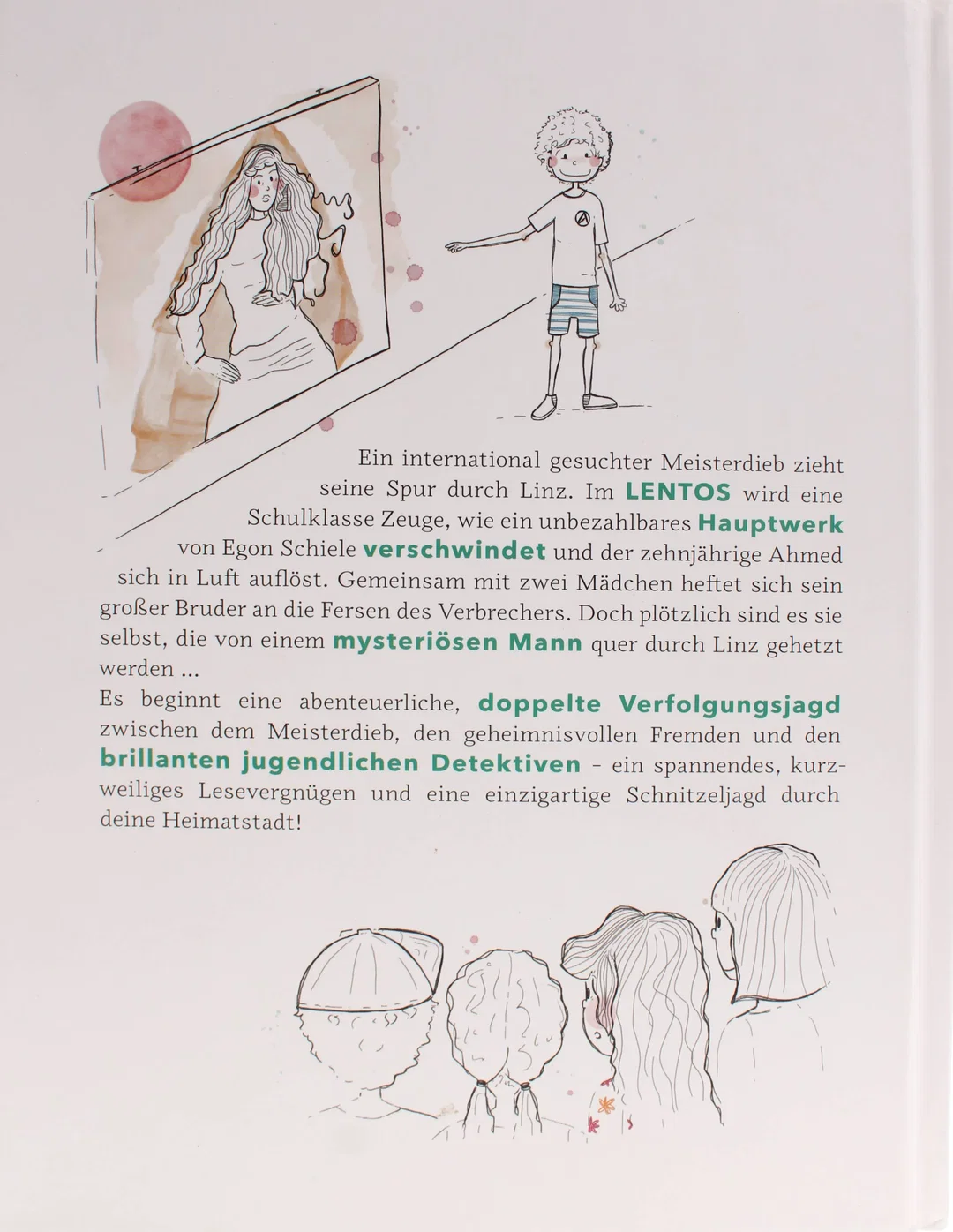 Buch "Stadt der Engel" – Ein Linzer Kinderkrimi von Stefan Kutzenberger – Bild 2
