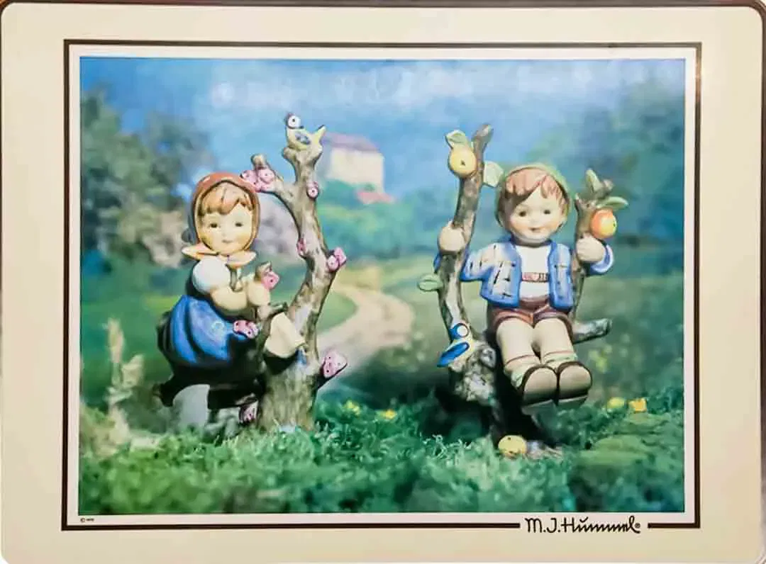 Hummel-Pimpernel-Tischsets von 1986, 