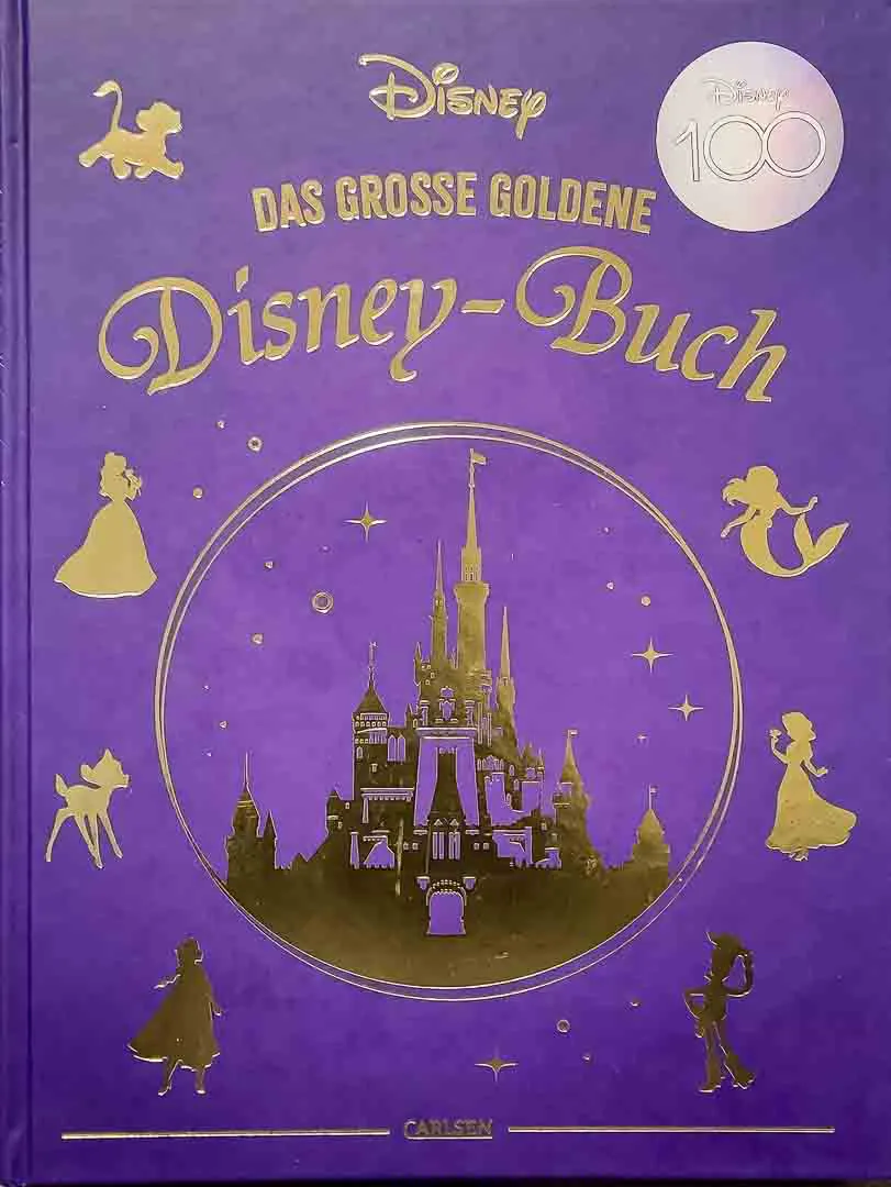 Disney „Das große goldene Disney-Buch“ – Carlsen, Disney 100 Edition - Bild 2