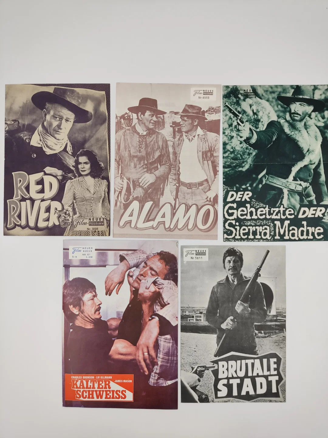 18x Vintage Filmprogramme Western - 1960er – Bild 2