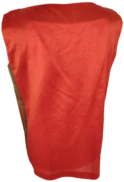 Damenbluse Orange Gr. 44 | Vintage-Schatz – Vorschau 3