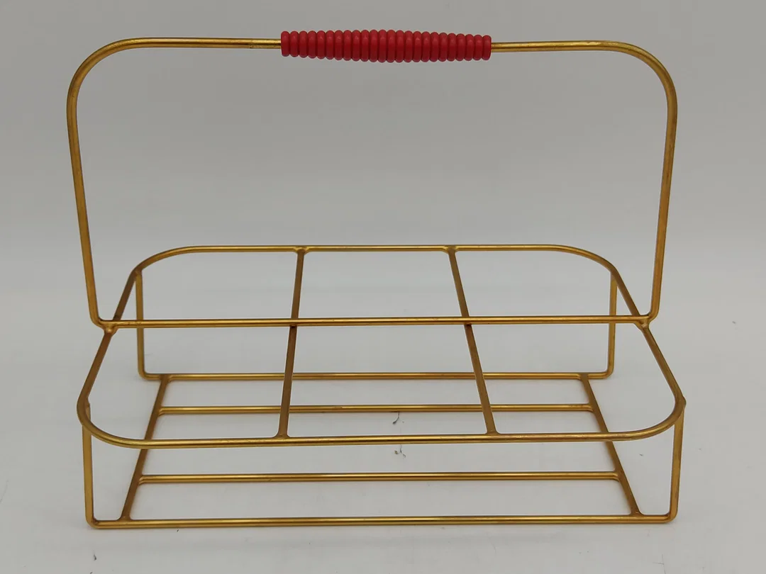 Vintage Gläser-Set inkl. Transportkorb – Bild 6
