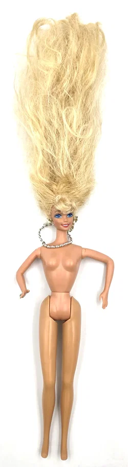  Mattel Barbie-Puppe mit blond glatten Haaren  - Bild 2
