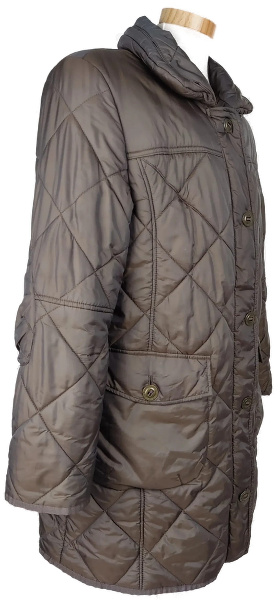 Lebek Damen Wintermantel, braun - Gr. XXXL – Bild 2