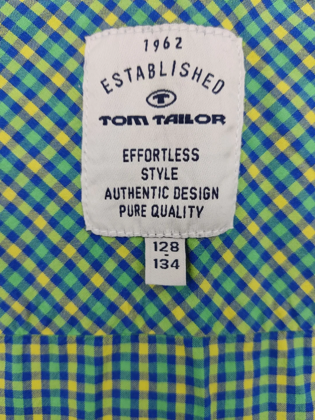 Tom Tailor Kinder Hemd grün Gr.128/134 – Bild 4