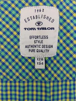 Tom Tailor Kinder Hemd grün Gr.128/134 - Bild 4