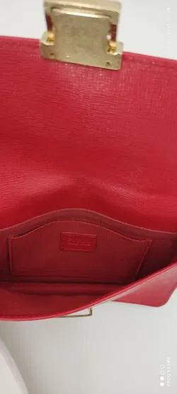 Furla, Metropolis Red Mini Crossbody Tasche, Leder - Bild 5