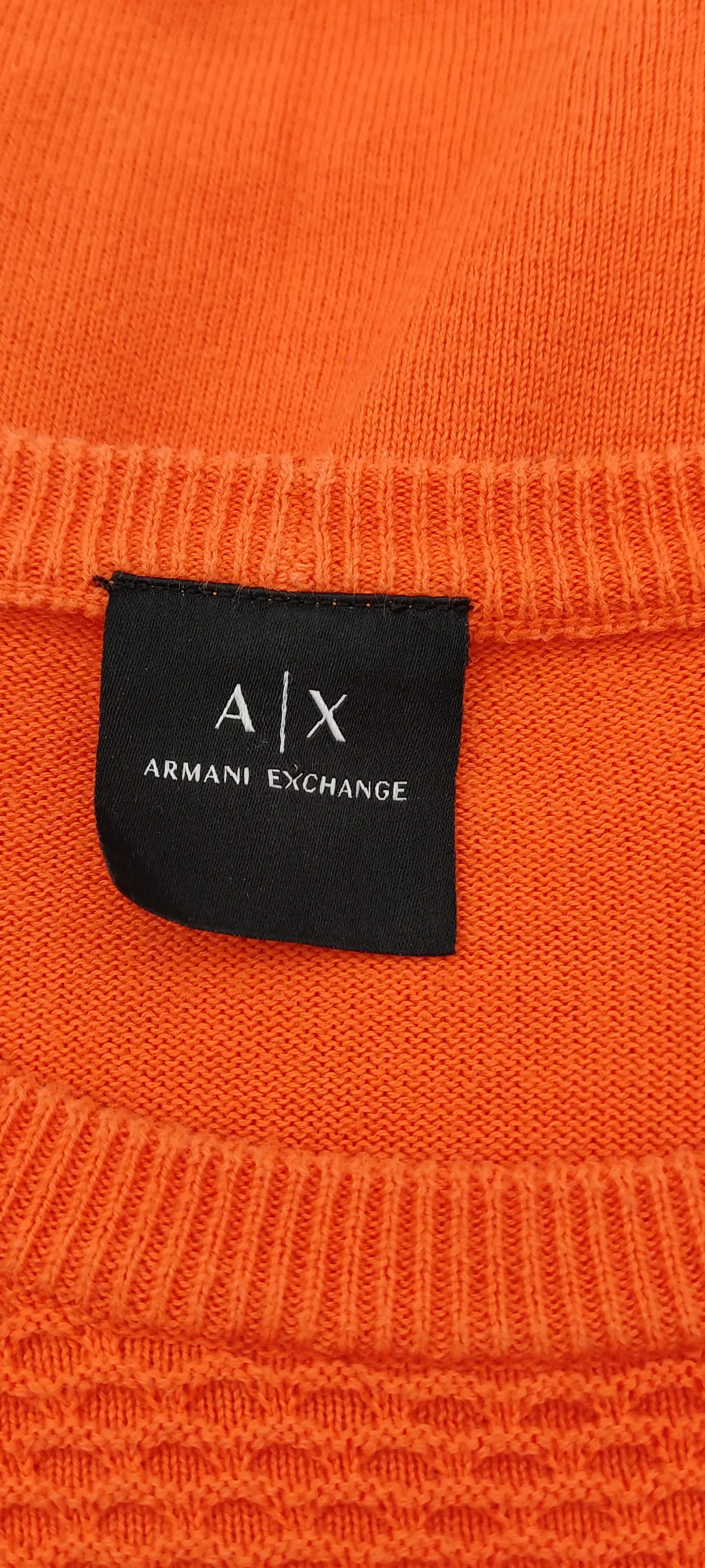 Armani Herren Pullover orange Gr. S – Bild 2