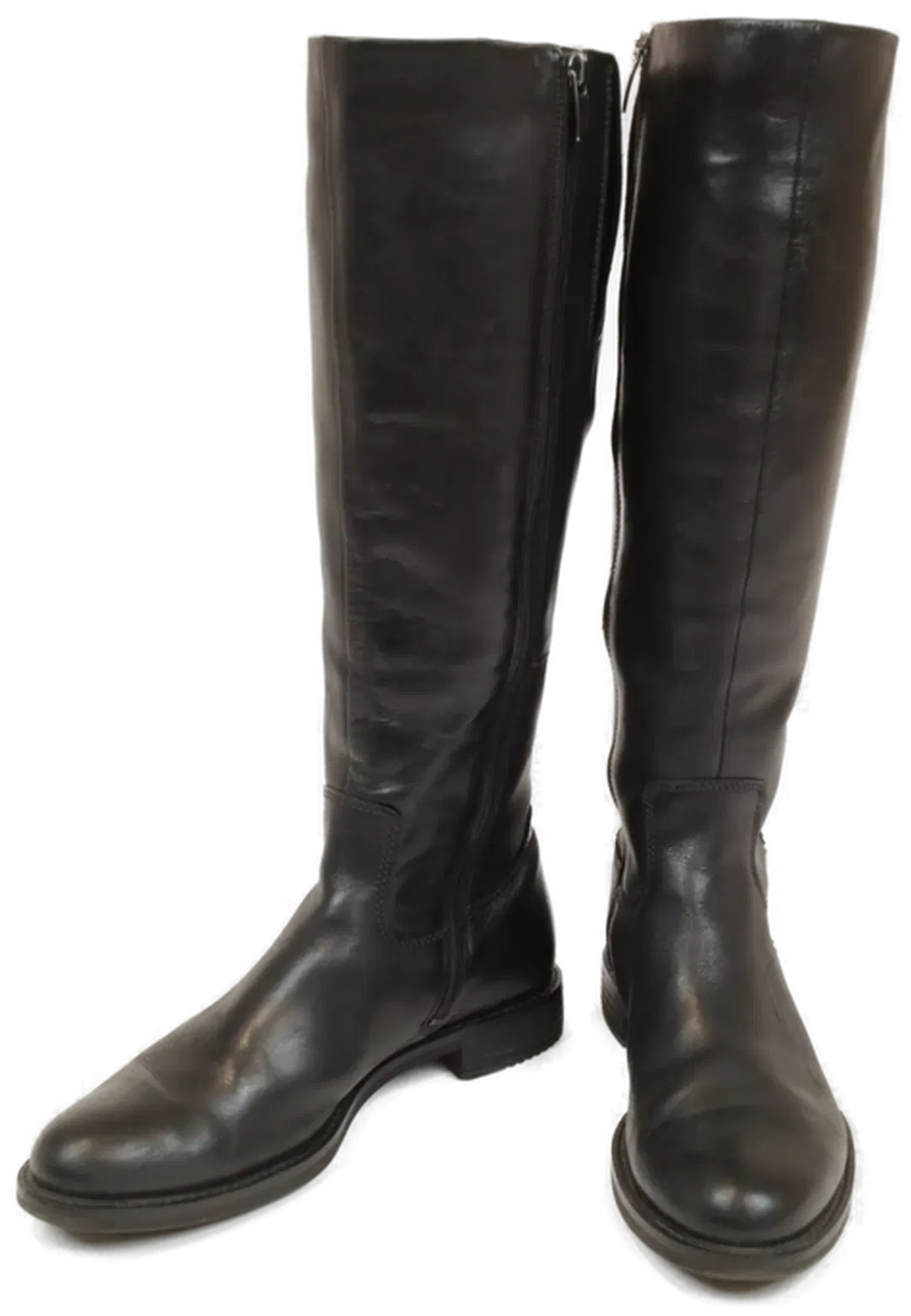 Ecco Damenstiefel Leder Gr. 39 | Zeitloser Komfort - Bild 1