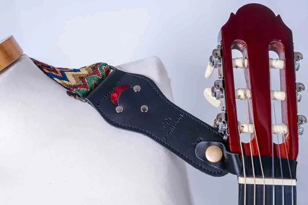 Gitarre C. Giant mit Gitarrengurt, Stimmgerät, Tasche und Bedienungsanleitung – Bild 3