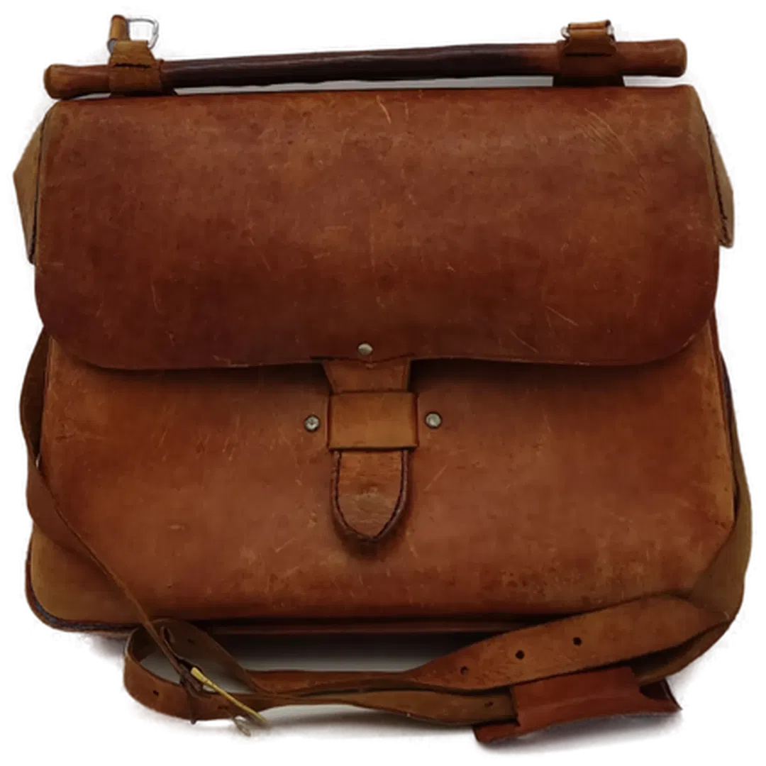 Ledertasche cognac Vintage - Bild 2