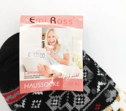 Haussocken mit Lammwolle, Gr. 39-42 | originalverpackt  – Vorschau 2