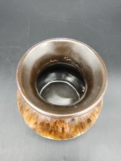 Kleine Vintage - Zu jeder Form zuschneidbarVase - braun/beige - Bild 3