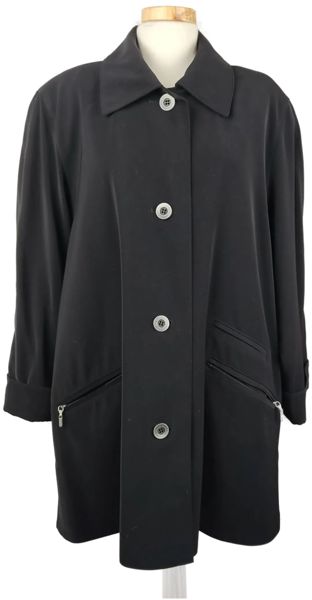 Modehaus Pischinger Kurzmantel schwarz- XXL/44 - Bild 4