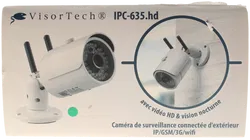 VisorTech IPC-635.hd – HD Outdoor IP/3G/WLAN Überwachungskamera mit Nachtsicht, Bewegungserkennung & App-Steuerung – OVP - Bild 1