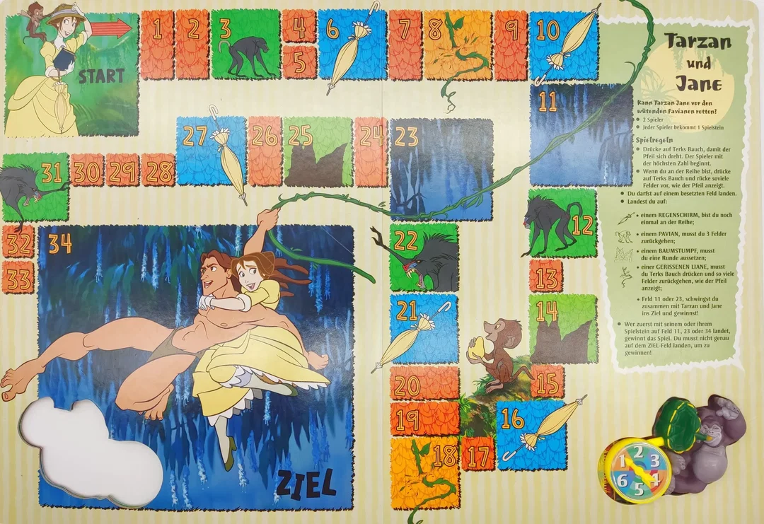 Disney Tarzan - Ein interaktives Spiel- und Spaßbuch! – Bild 2