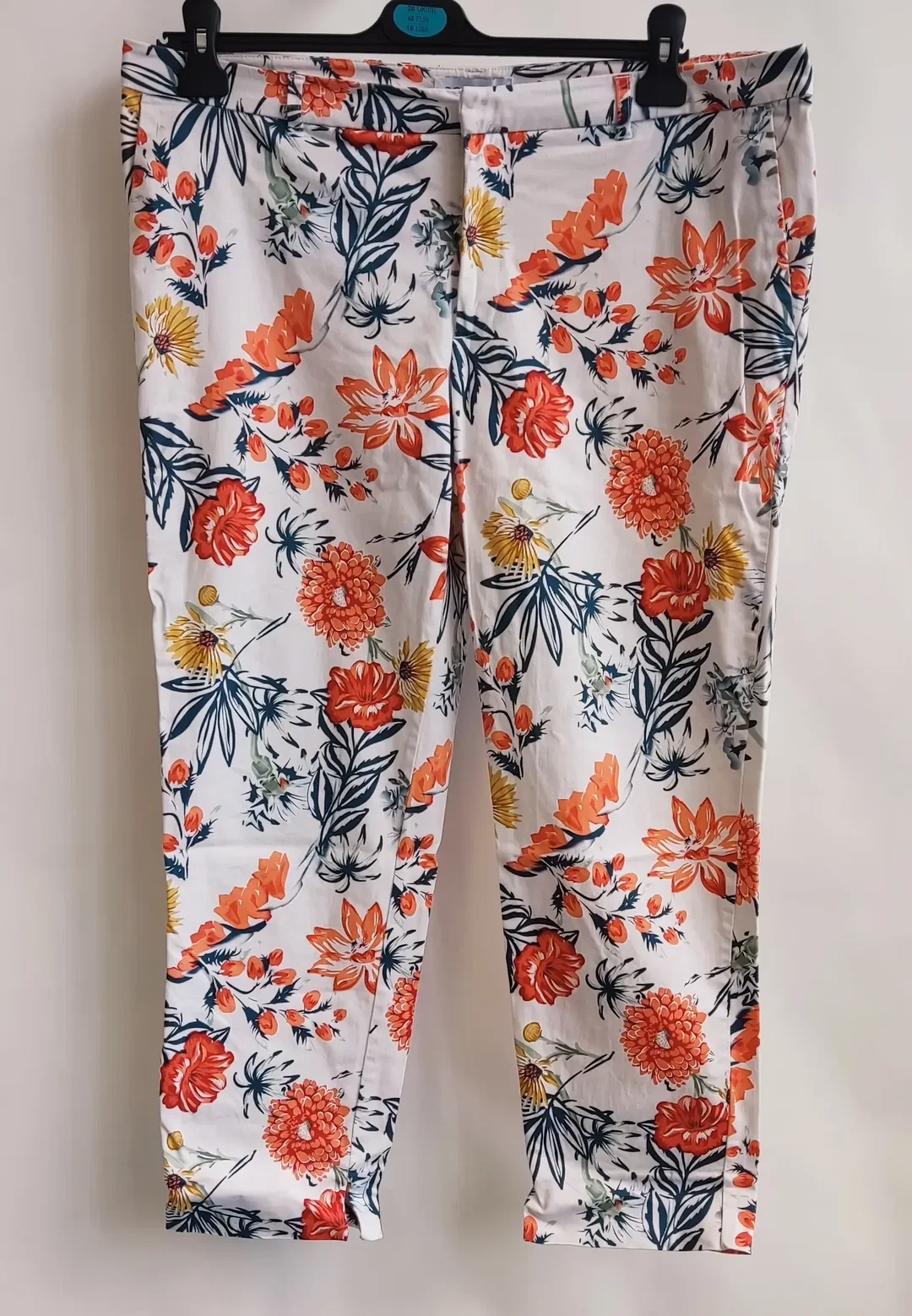 BODYFLIRT Sommerhose Damen, mehrfarbig mit Muster - Größe EU 44  - Bild 4