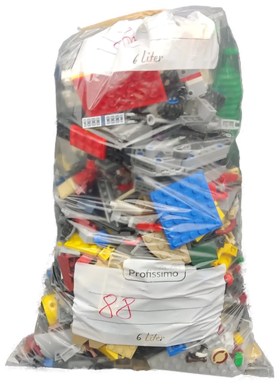 1,5 Kilo Lego Steine gemischt - Bild 1