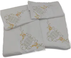 Luxuriöses 4-teiliges besticktes Bettwäscheset Wäschehaus Josef Grabher - Bild 1