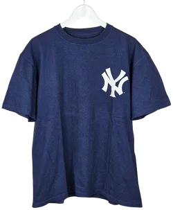 Majestic New York Yankees Herren T-Shirt, blau - Gr. L – Vorschau 1