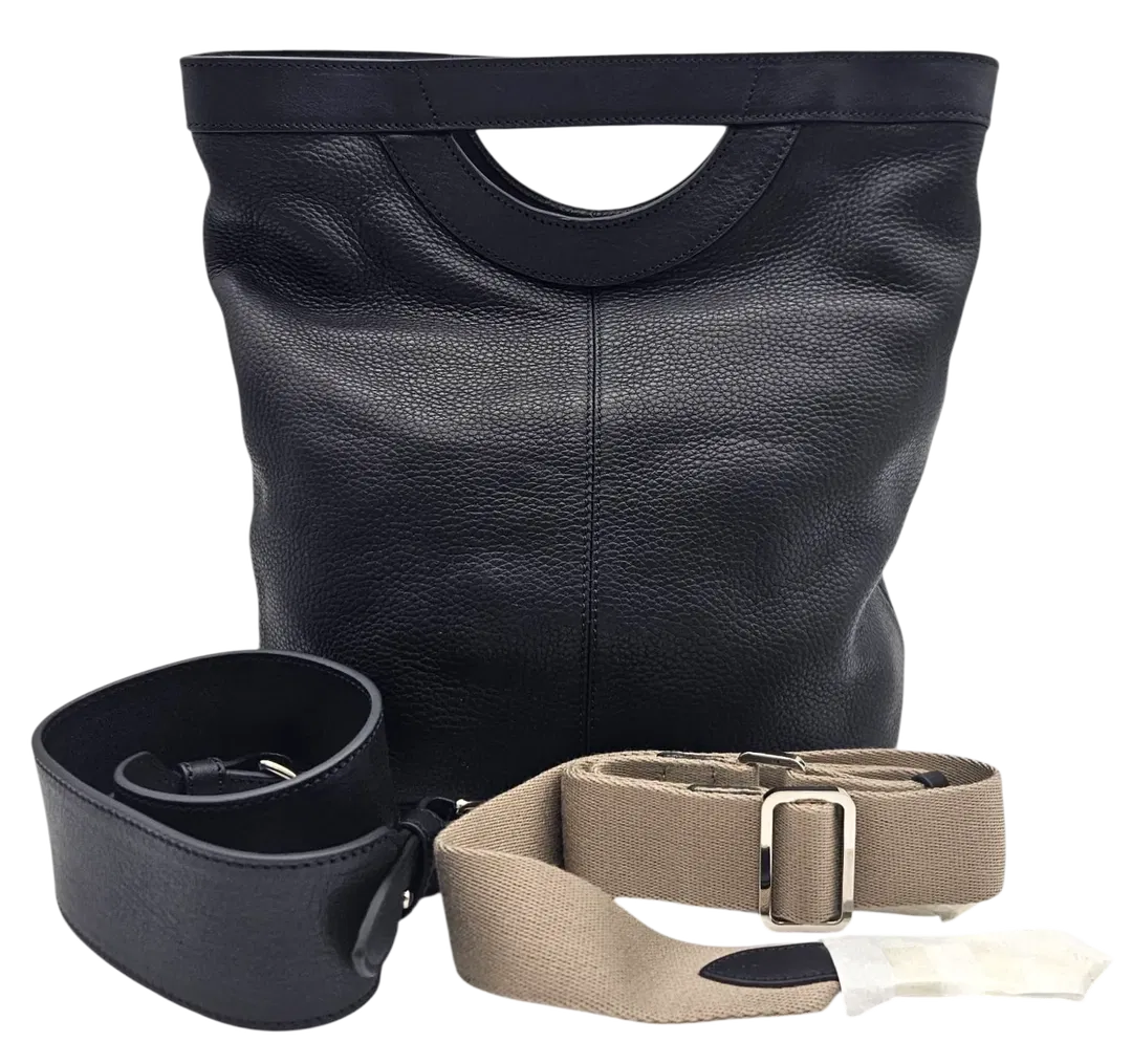 Max V. Koenig Damen Handtasche, schwarz - Höhe ca. 29 cm  - Bild 1