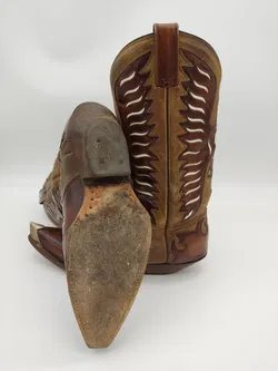 Mezgallero Unisex-Stiefel, braun, Größe: 43 - Bild 3