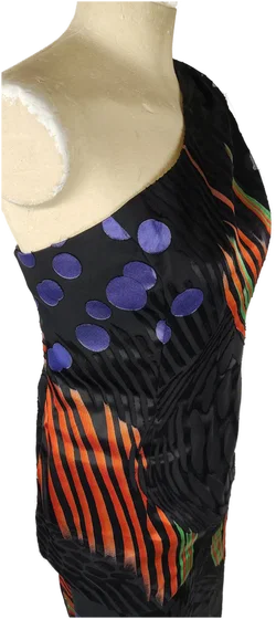 Zweiteiler (Top+Hose) Asymmetrischer Schnitt | Einmaliges Unikat - Bild 7