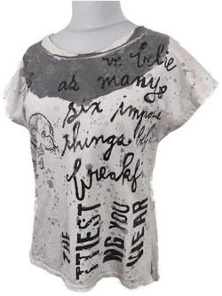 Damenshirt, Grunge-Look, Gr. M – Vorschau 2