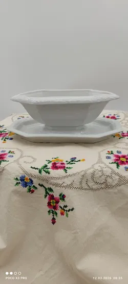 P.A.L.T. Porzellan Topf/Sauciere | Tschechoslowakisch - Bild 3