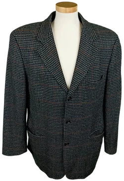 Hugo Boss Ing. Loro Piana & C. Herrenblazer gemustert Gr. 52 – Vorschau 1