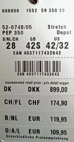 Eurex by Brax Herren Jeans grau Gr. 28 - Bild 4