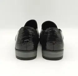 Scandi Damenschuhe Reptil-Look - Gr. 38 - Bild 3