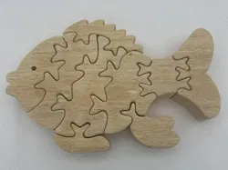Fisch Holzpuzzle - Bild 2